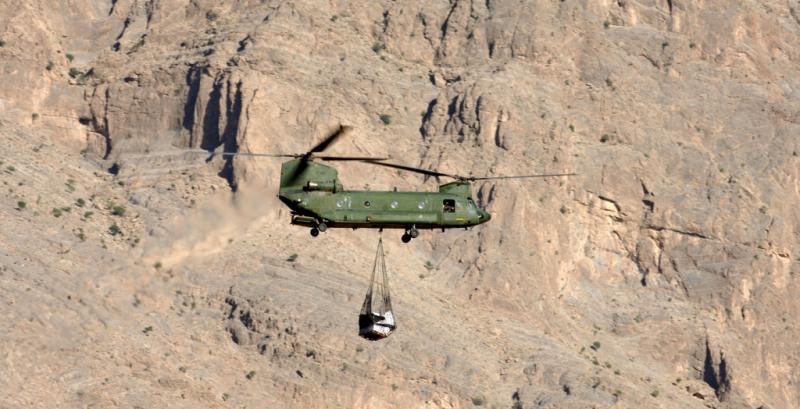 Chinook With Resupply In Zabul, Afghanistan June 2008 | ParaData